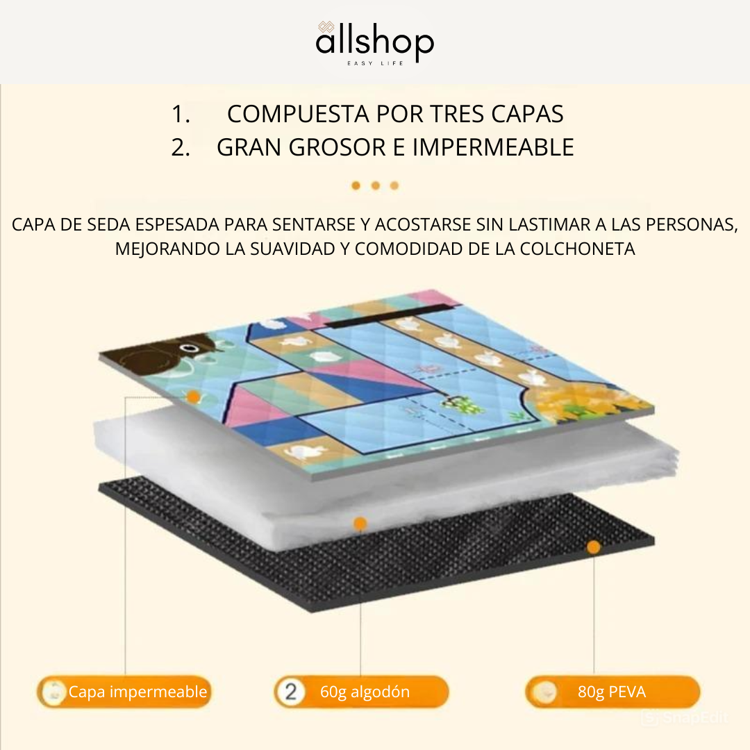 Alfombra plegable para Picnic